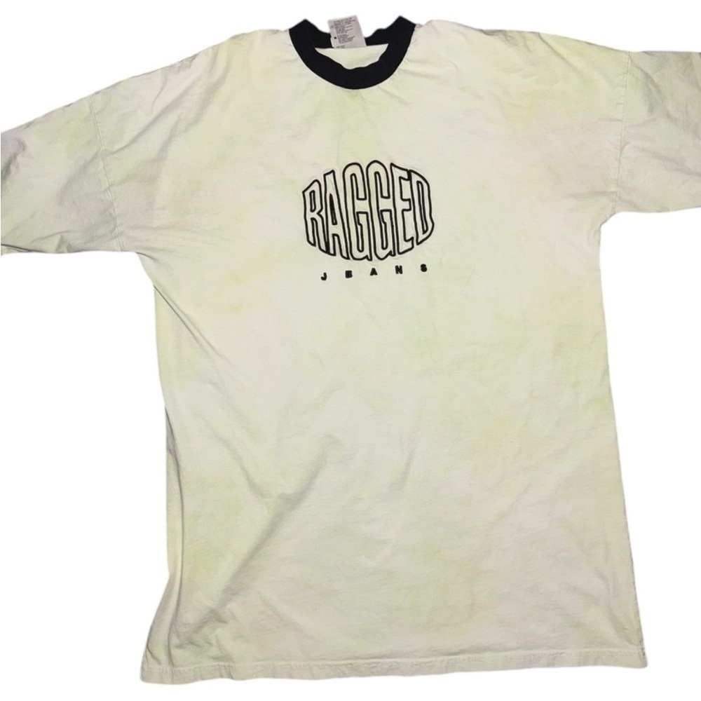 The Ragged Priest RAGGED Jeans Ringer Tee Men’s L | Y2K Skater Grunge